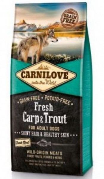 Carnilove Carp und Trout 12kg Hundefutter Trockenfutter Nassfutter für Hunde von Carnilove das gesund Hundefutter 