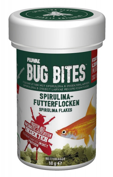 Bug Bites Spirulina Flakes kaufen flockenfutter mit spirulina kaufen fluval flockenfutter bug bites spirulina flockenfutter kaufen