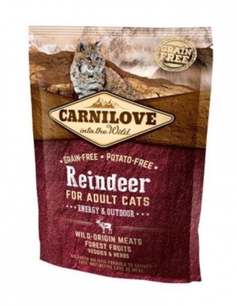 Carnilove Katzenfutter Reindeer gedreitefreies Katzenfutter kaufen für des Beste Futter für Ihre Katze