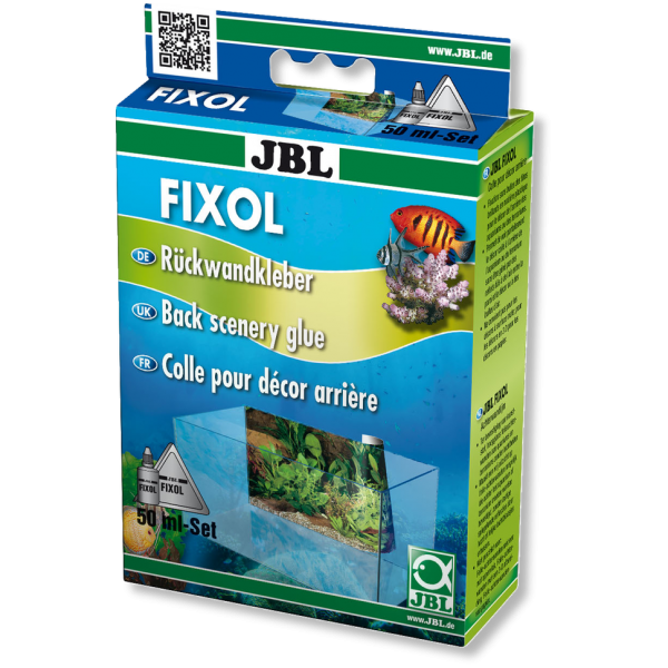 JBL Fixol der Folienkleber für Folienrückwände von Aquarien und Terrarien