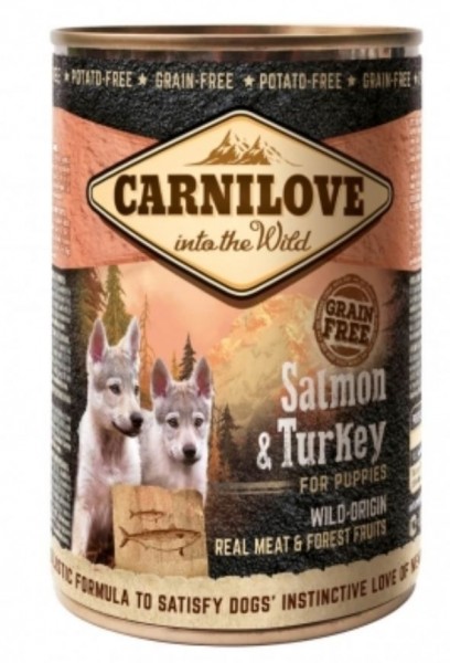 Carnilove Salamon Puppy 400g Hundefutter Nassfutter für Hunde von Carnilove das gesund Hundefutter 