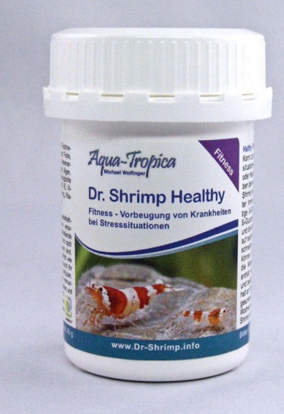 Dr. shrimp healthy fitness das gesunde Garnelenfutter Futter zur eingewöhnung von Garnelen