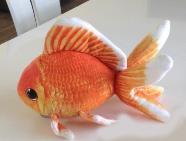 GreenPleco Goldfish - Plüsch Goldfisch