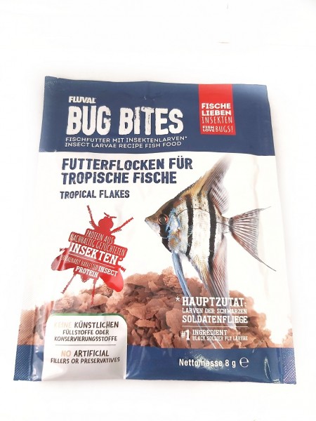 Bug Bites Tropische Fische Flakes - Probe