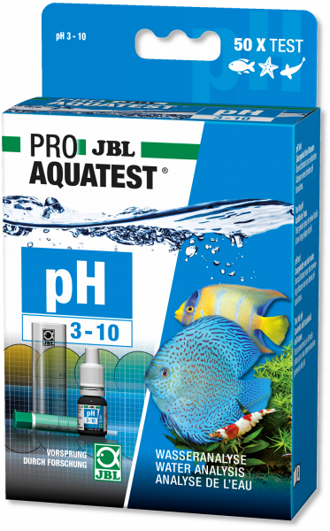 Proaqua PH Test 3-10 Wassertest von JBL PH Test kaufen für Süßwasser, Meerwasser und Teich bei Aquaristikwelt Dresden