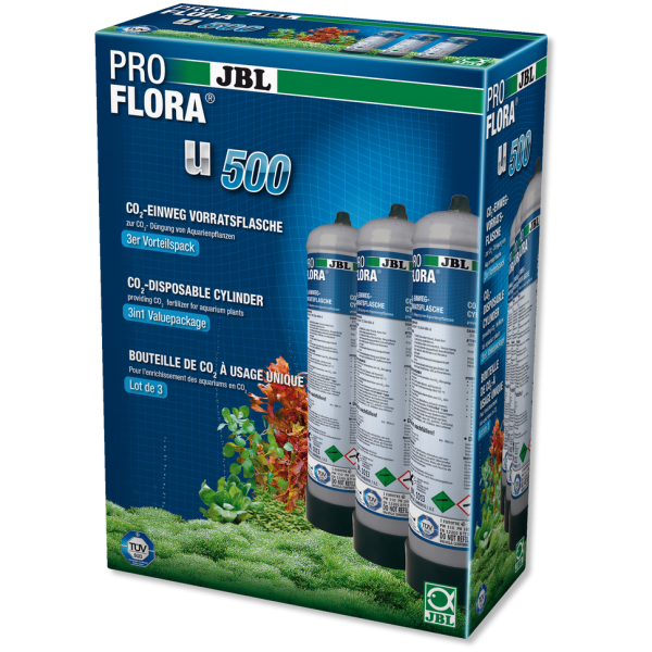 Pro Flora u500 Bio Co2 Nachfüllset Kartuschen für die optimale versorung von Wasserpflanzen bei Aquaristikwelt Dresden