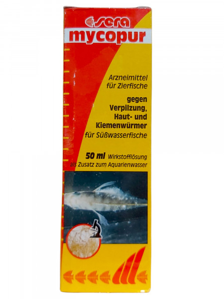 Sera mycopur gegen Verpilzungen bei Zierfischen medikament Zierfische verpilzung und Kiemenwürmer im Aquarium