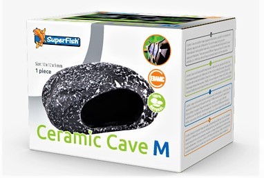Ceramic Cave M die natürliche Ceramicdeko , Ceramikhöhle für Barsche und Welse mit natürlichen design
