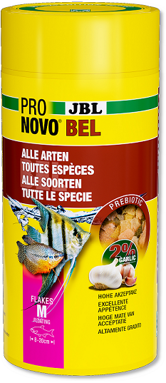 JBL Pronovo Bel das Flockenfutter mit Knoblauch für gesunde Zierfische