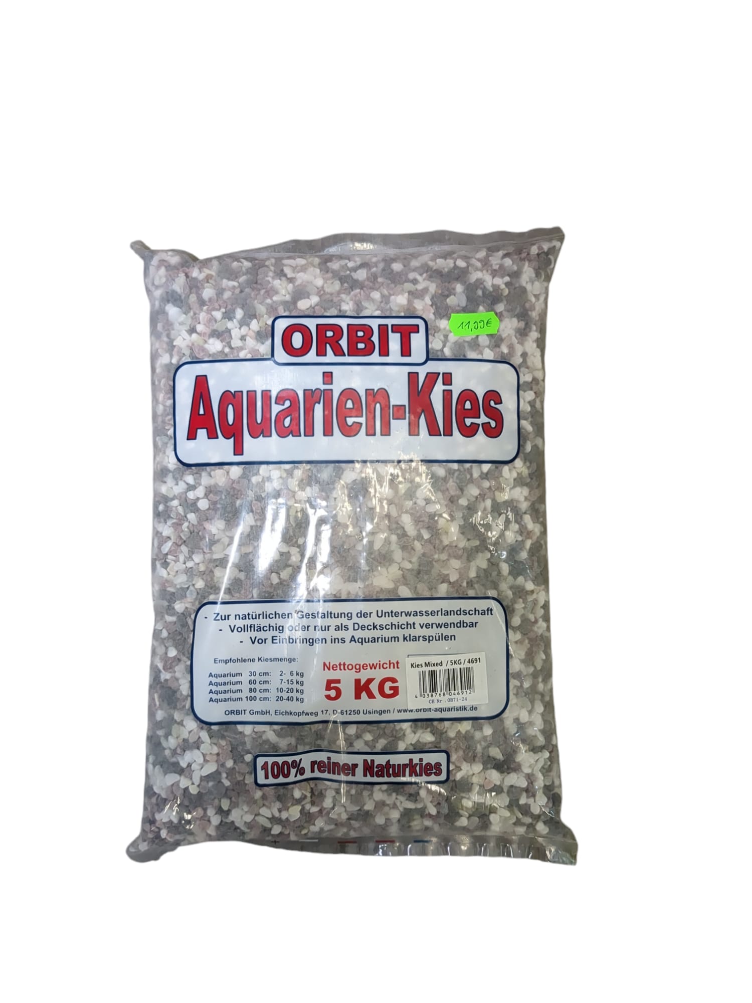 Orbit Natur Kies Mix 5kg