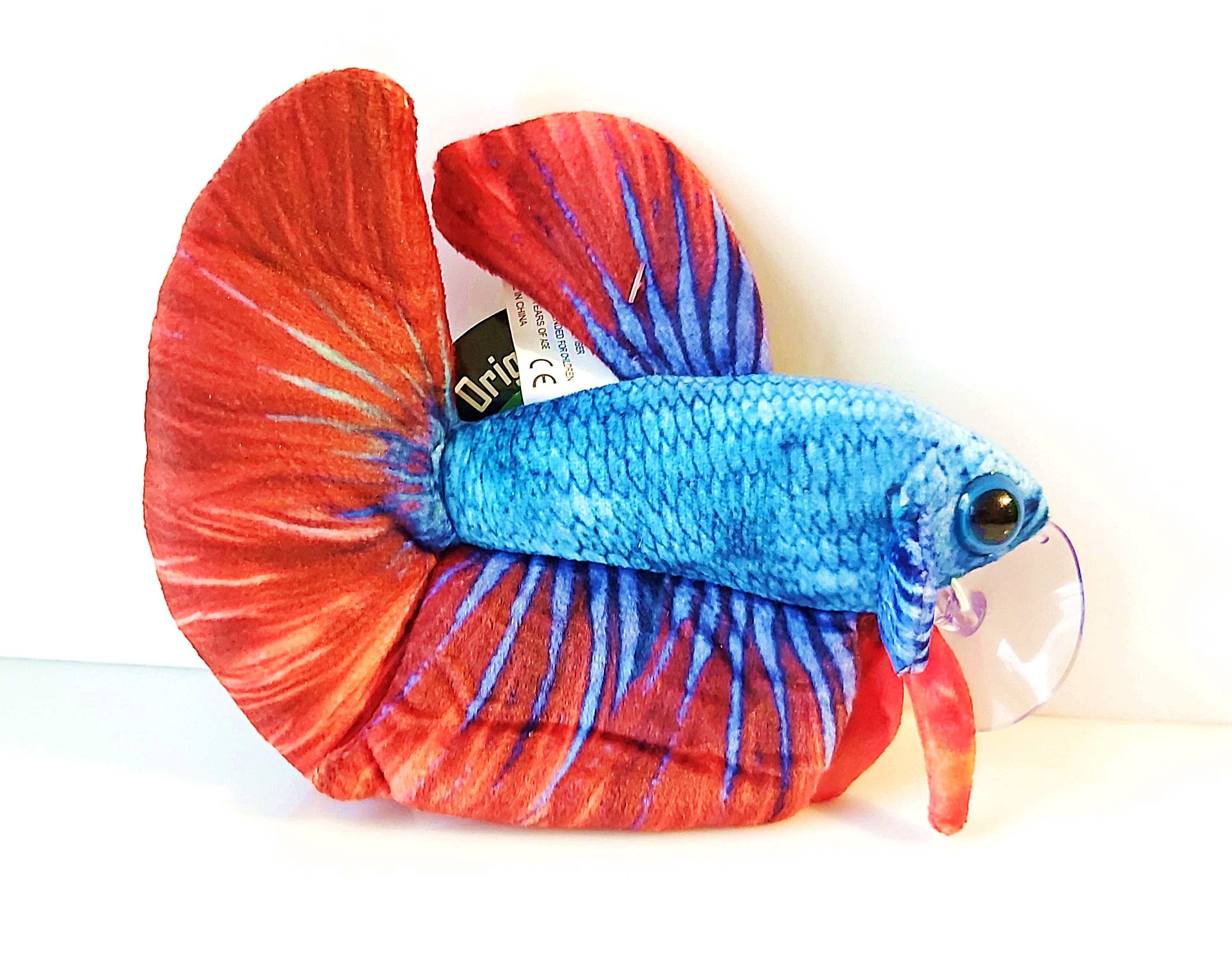 GreenPleco Betta – rotblau Plüschkampffisch