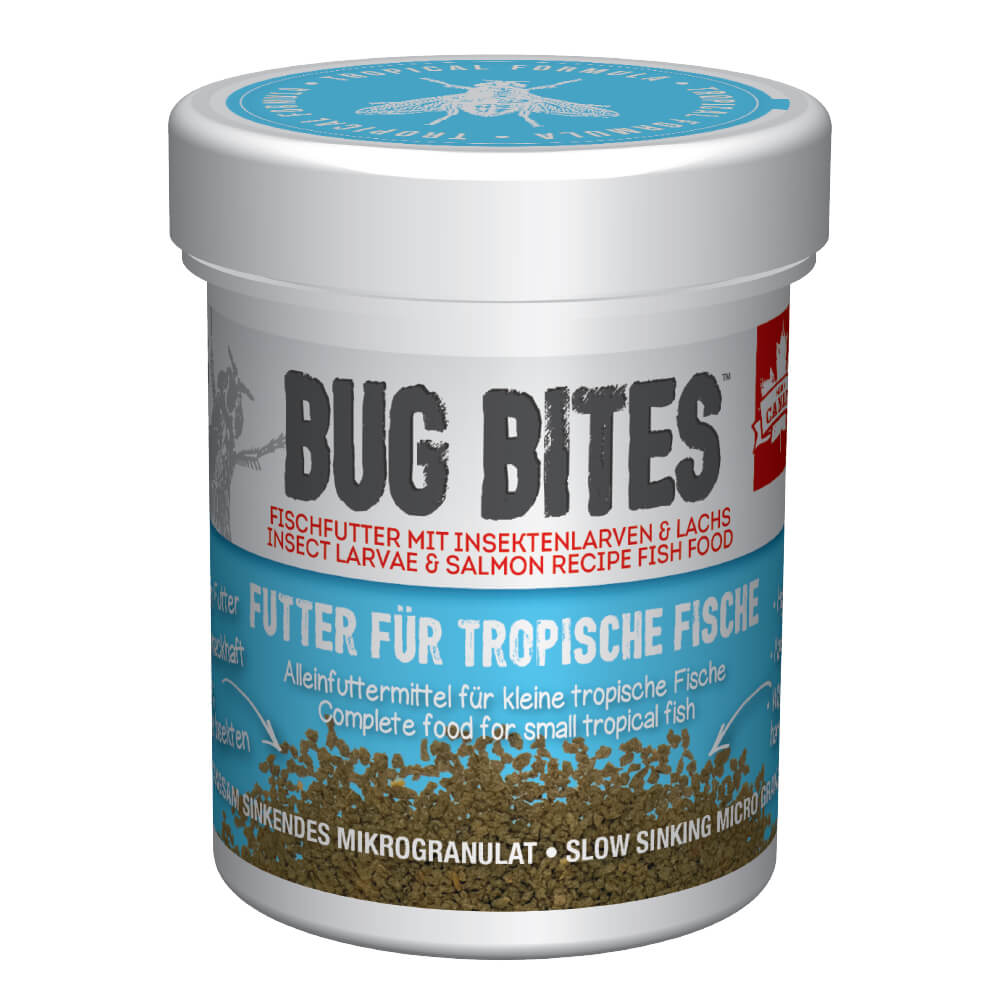 Bug Bites für kleine Tropische Fische 45g