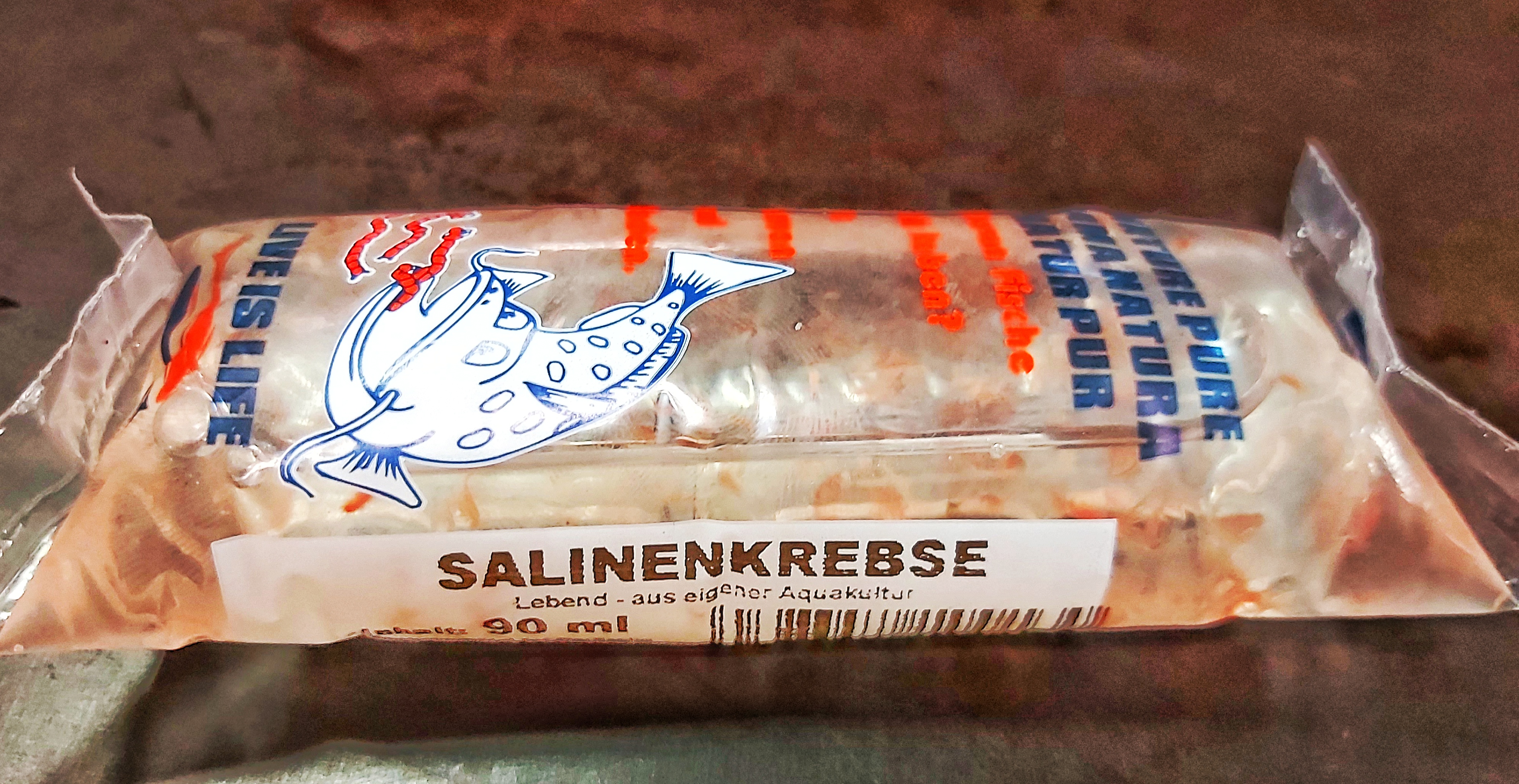 Salinenkrebse/ Artemia – Lebendfutter